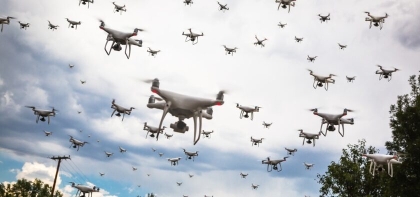 Drone swarm