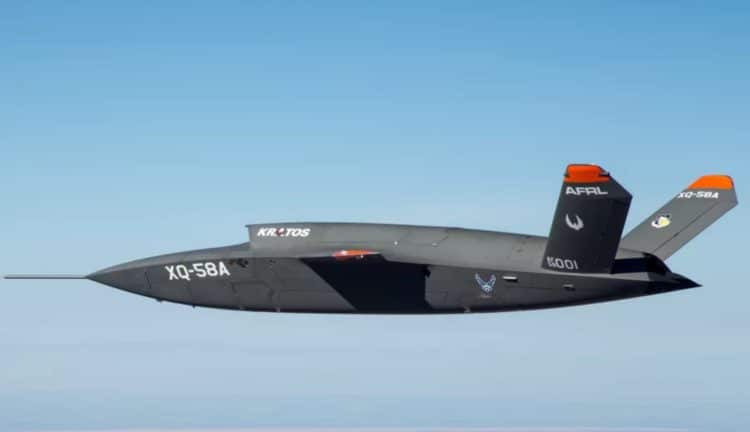 gamme de drones de combat américain XQ-58A