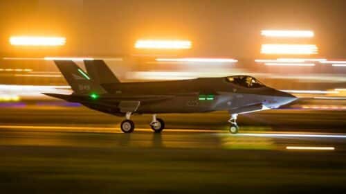 Atterrissage premier F35 norvegien Pentagone US