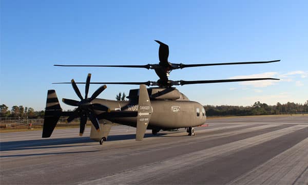 SB1 Defiant a rotor contrarotatif Actualités Défense | Communication institutionnelle défense | Hélicoptères de combat