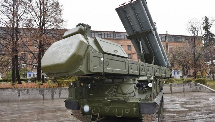 The BUK M3 medium-range air defense system has been in service with the Russian forces since 2017