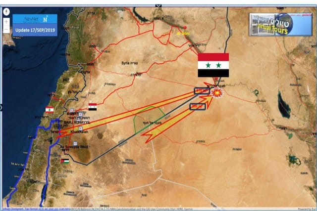 trajectoire F35 syrie NZIV Actualités Défense | Aviation de chasse | Conflit Syrien