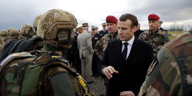 Emmanuel Macron la France restera militairement engagee au Levant en 2019 Actualités Défense | Alliances militaires | Etats-Unis