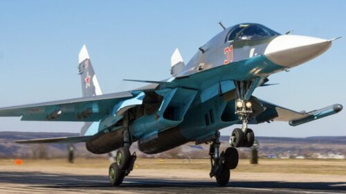 Les forces aeriennes russes emploient lavion dattaque Su34 Russie et Caucase