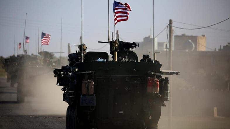 US armored to oil field syria Actualités Défense | Conflit Syrien | Déploiement de forces - Réassurance