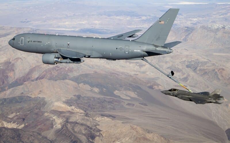 KC 46 F 35 USAF e1678204886925 Planification et plans militaires | Avions Ravitailleurs | Construction aéronautique militaire
