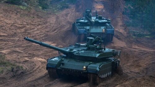 LE T80BVM est la derniere version du T80 dans les forces russes e1681911170703 Russie et Caucase