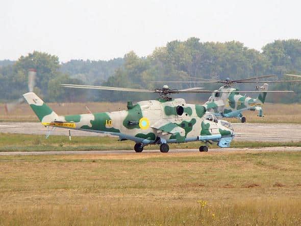 mi24 ukraine Actualités Défense | Conflit dans le Donbass | Construction d'Hélicoptères Militaires