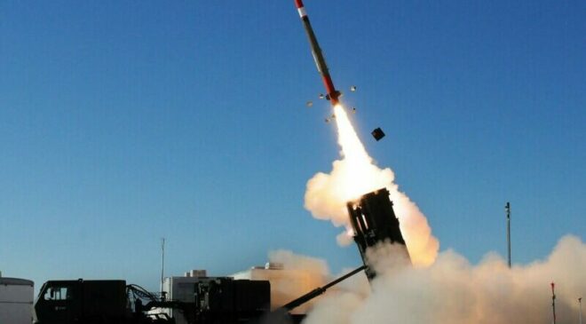 The Kinzhal missile was intercepted by the American Patriot PAC-3 anti-aircraft system.