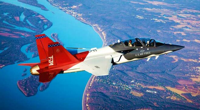 T 7A Red Hawk Actualités Défense | Aviation d'entrainement et d'attaque | Construction aéronautique militaire
