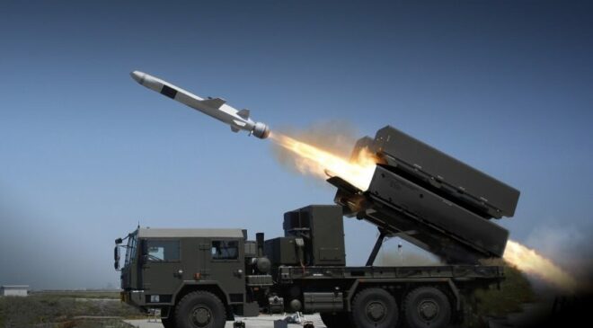 NSM missile ground launcher e1584452606393