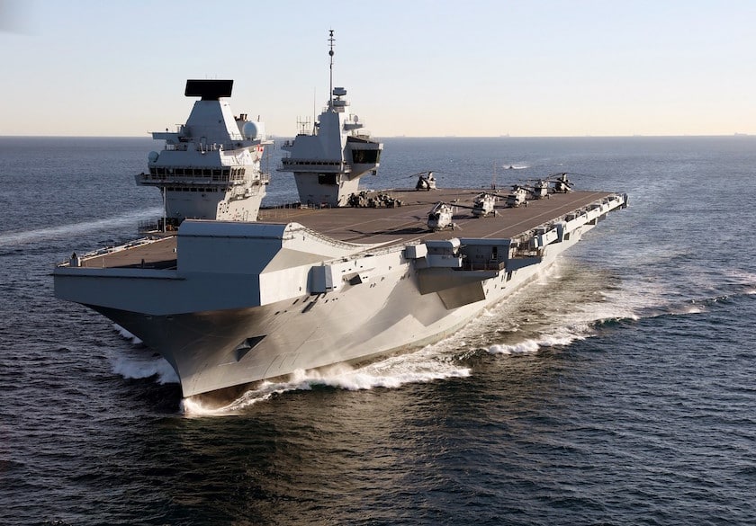 HMS Queen Elizabeth in Gibraltar 2018 28386226189