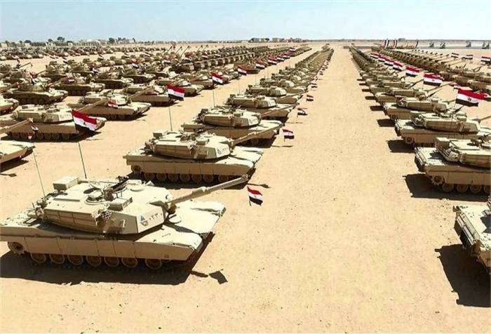 M1A1 Abrams Forze armate egiziane