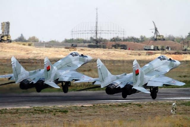 Belarus takes delivery of ten overhauled MiG 29 fighter aircraft 640 001