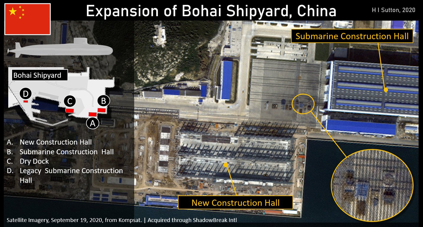 China Navy Bohai Shipyard Actualités Défense | Armes nucléaires | Constructions Navales militaires