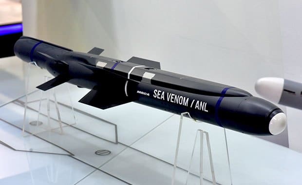 ANL Sea venom Actualités Défense | Coopération internationale technologique Défense | Exportations d'armes