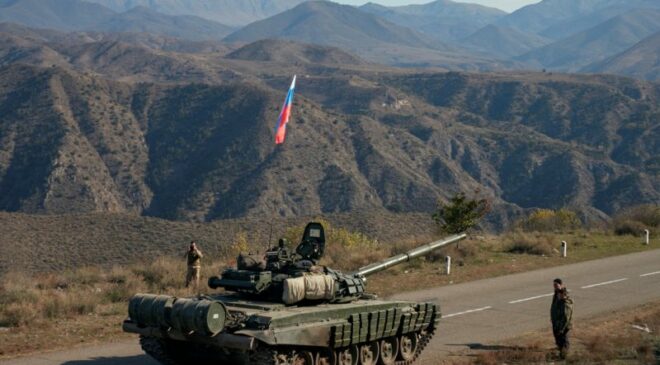 Armenia Nagorno-Karabakh 2020 Russian forces