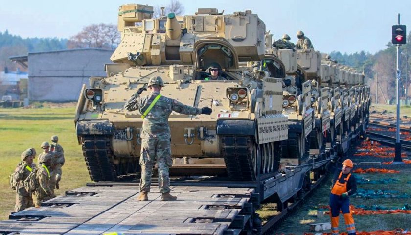 US Army rail transport Actualités Défense | Chars de combat MBT | Construction de véhicules blindés