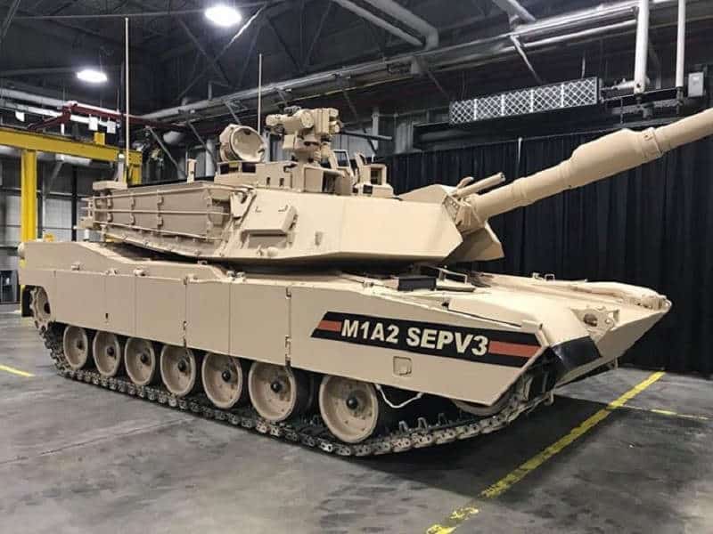 M1A2 Abrams tanks
