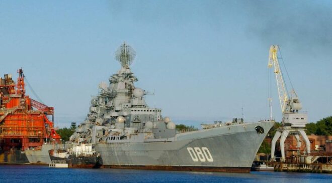 Croiseur nucléaire russe Admiral Nakhimov