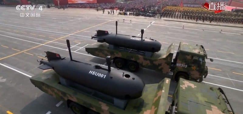 HSU 001 UUV Drone China e1634043325880 Alliances militaires | Analyses Défense | Déploiement de forces - Réassurance