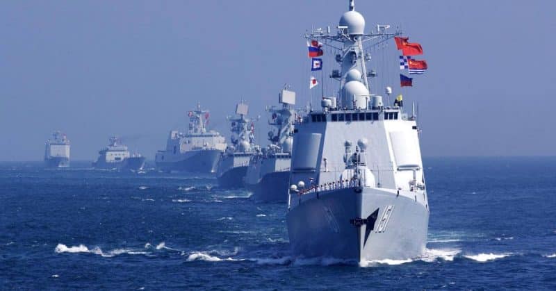 china navy 2 e1635169469571 Actualités Défense | Communication institutionnelle défense | Entrainements et Exercices militaires