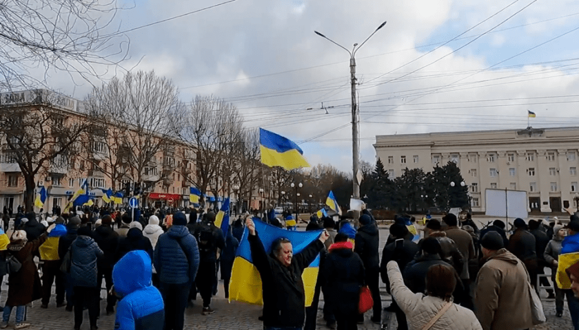 05vid kherson protest cvr facebookJumbo Analyses Défense | Conflit Russo-Ukrainien | Fédération de Russie