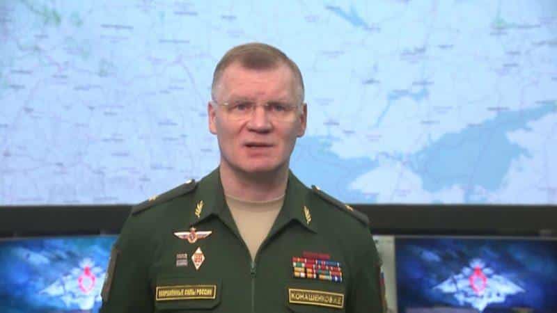 Le porte parole du ministere russe de la Defense Igor Konachenkov 1363420 e1647011591936