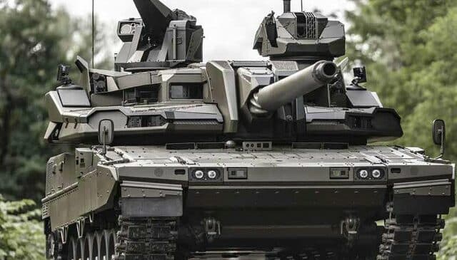 A Leclerc 2 tank could benefit from the technological advances made on the EMBT demonstrator, such as its turret.