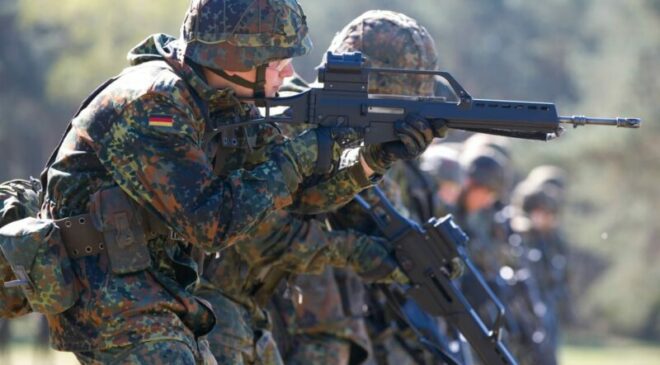 bundeswehr G36 german defense budget GETTY e1663332225615