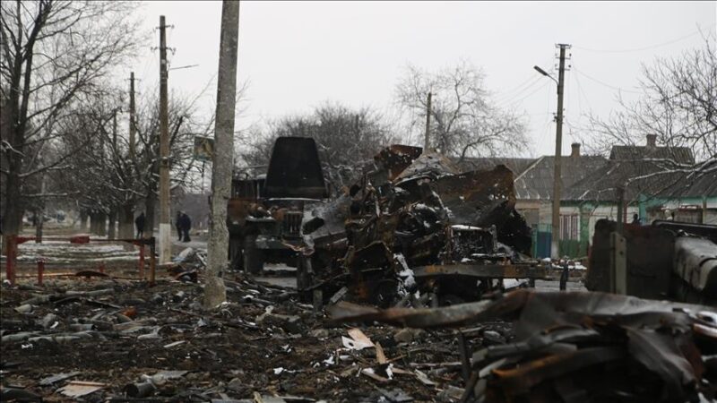 Destruction blindés en Ukraine