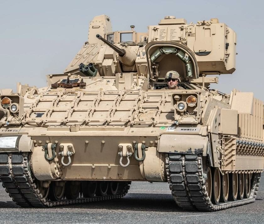 additional m2a3 bradley infantry fighting vehicles arrives in northeast syria Infantry Combat Vehicles | Defense Analysis | Construction of armored vehicles 