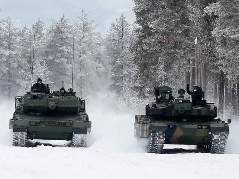 face aux armées russes, l'état-major norvégien a fait le chois du Leopard 2A8