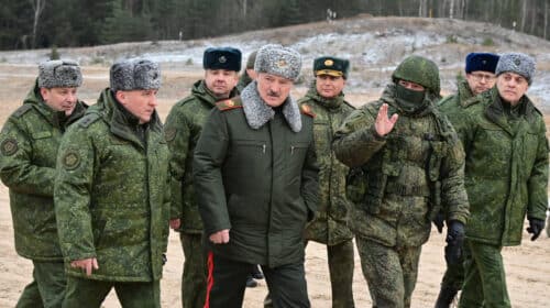 Lukashenko military Vladimir Poutine