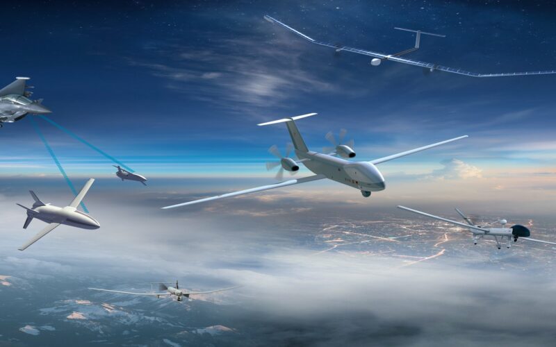 L'eurodrone RPAS est appelé à jouer un rôle majeur au sein du système de combat aérien du futur européen,  ou FCAS