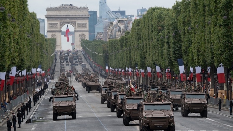 Parade of July 14, 2021 Industrial fabric Defense Defense Industry | Artillery | MBT battle tanks 