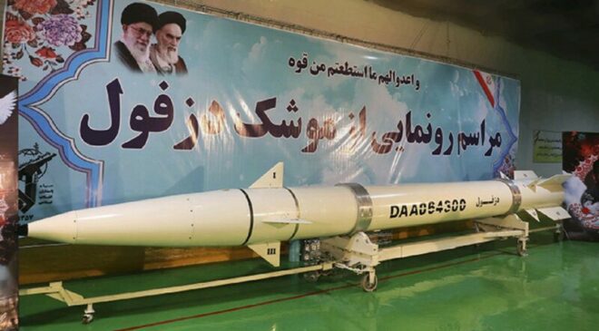 Dezful irbm missile iran e1685709228603 Ballistic Missiles | Hypersonic weapons and missiles | Strategic weapons 