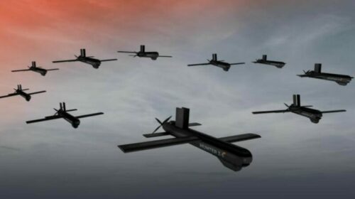 EDGE unveils Middle Easts first swarming drone concept e1686067314910 Munition rodeuse | Analyses Défense | Artillerie