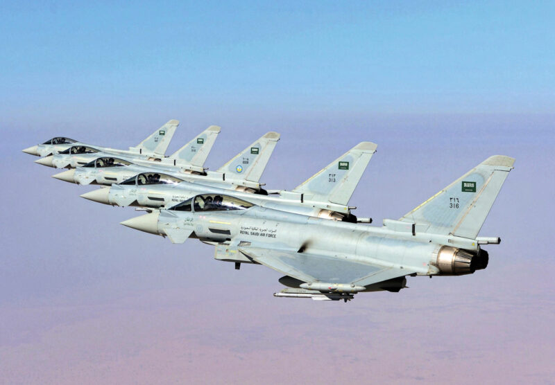 Eurofighter Typhoon della Royal Saudi Air Force