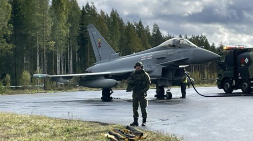 Typhoon RAF Baan 23 Finland Defense News