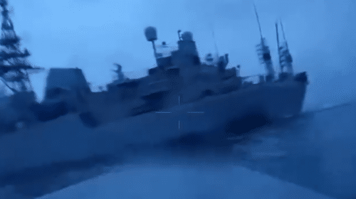ukrainian naval drone strike Russie et Caucase