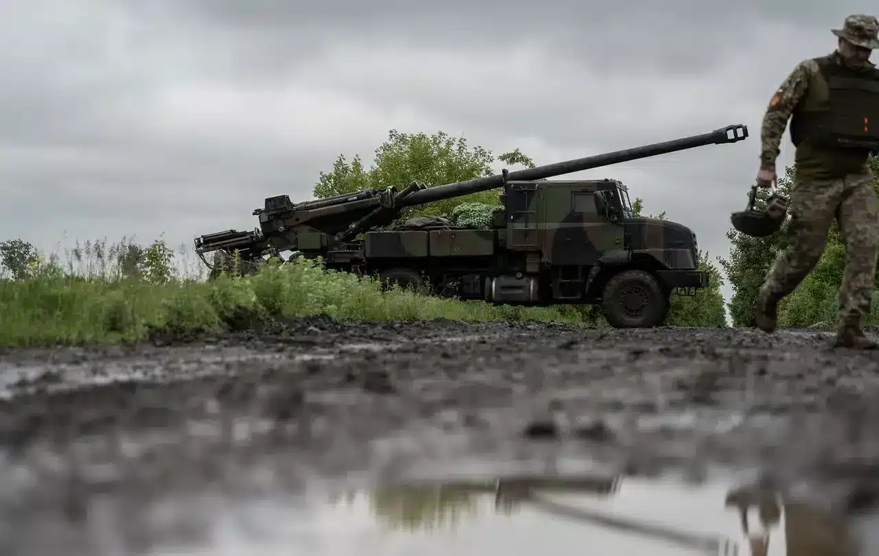 CAesar 55. Birage Ukraine Artillerie | Verteidigungssnchrichten | Belgien 