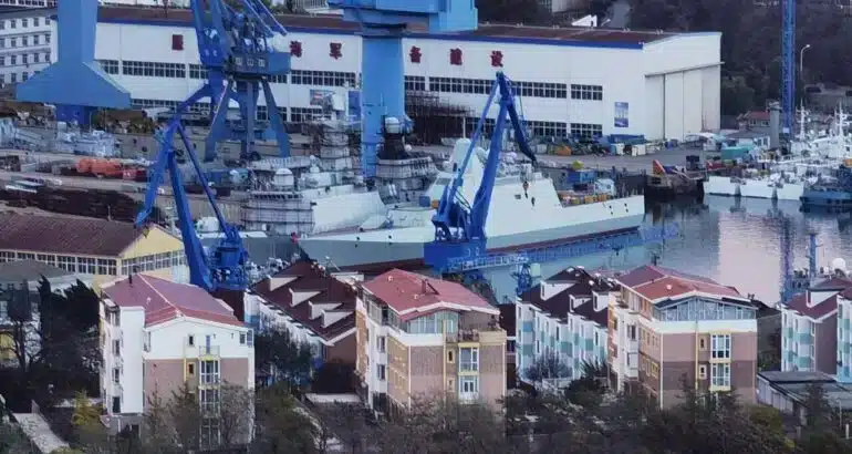 chinese military industry new corvette