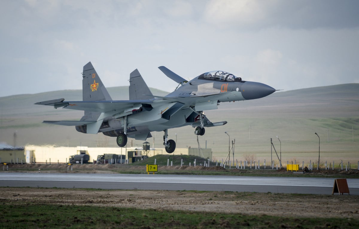 Su-30Sm forces aériennes kazakhs