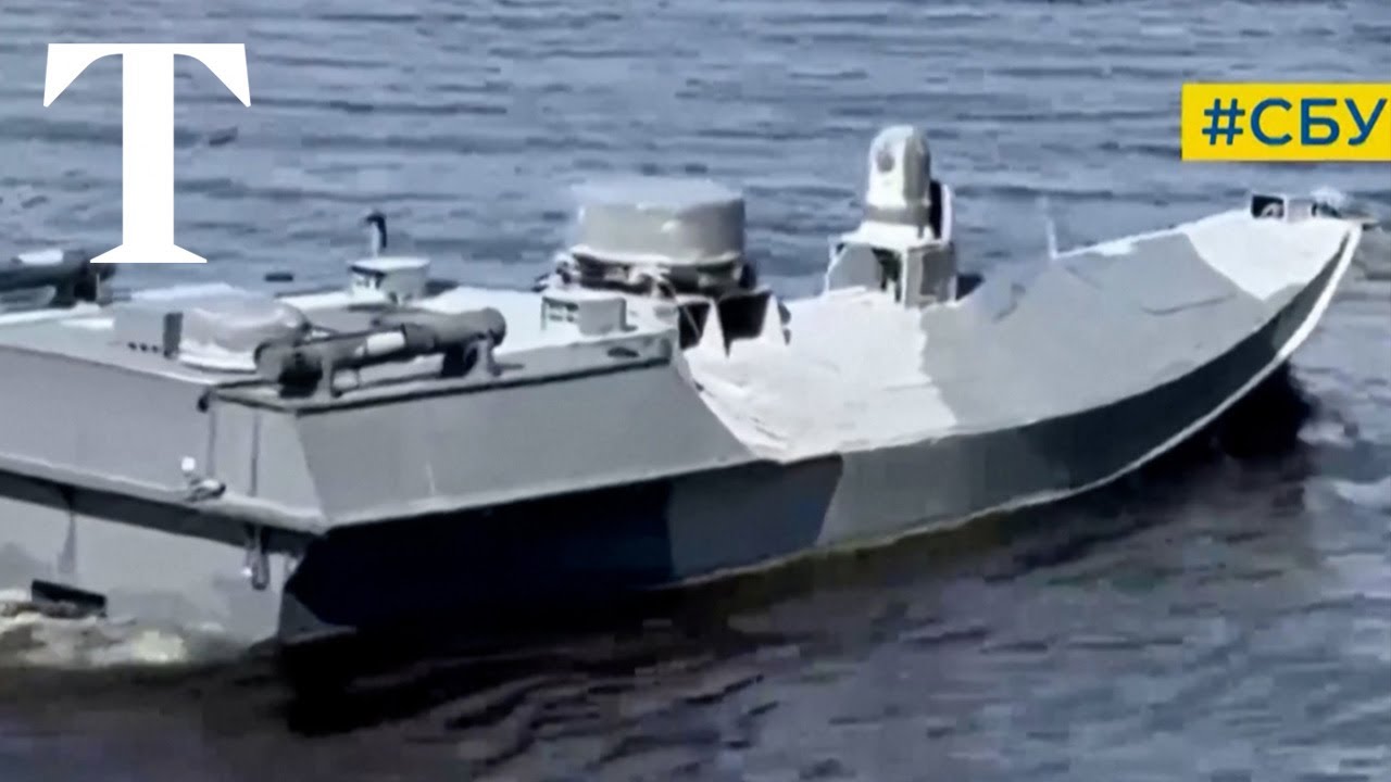 Ukrainian naval drone Sea Baby