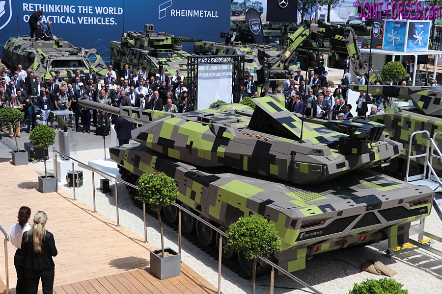 Kf51 Panther Rheinmetall Salon Eurosatory 2024